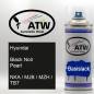 Preview: Hyundai, Black Noir Pearl, NKA / MJB / MZH / TB7: 400ml Sprühdose, von ATW Autoteile West.